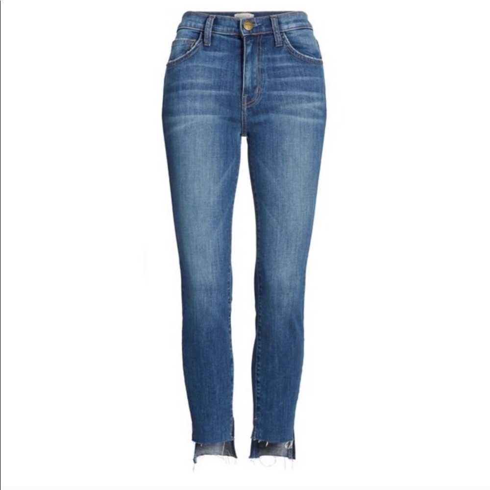 Current/Elliott Women's Skinny Jeans in Medium Blue Wash